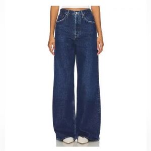 Agolde Dame Relaxed Wide-Leg Jeans